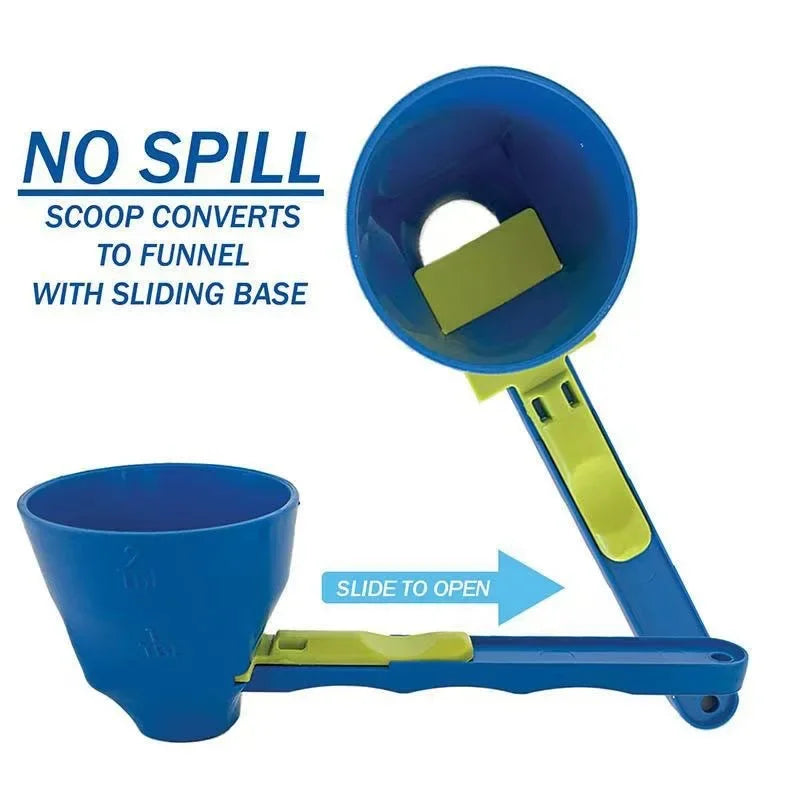 Sliding Funnel Scoop